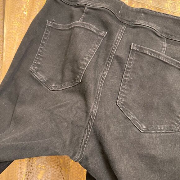 Lane Bryant Black Magic Waistband High Rise Jeggings Skinny Jeans Size 14 - Picture 7 of 9